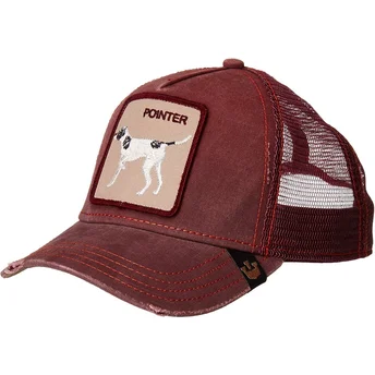 petten-gebogen-rood-snapback-the-farm-van-goorin-bros