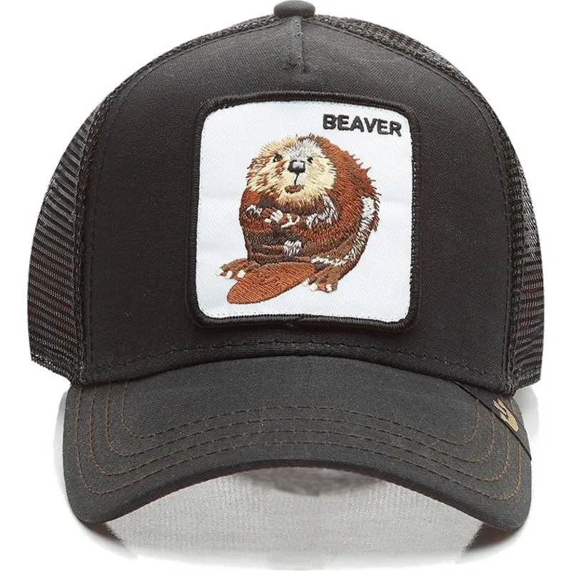 petten-gebogen-zwart-snapback-waxed-the-farm-van-goorin-bros