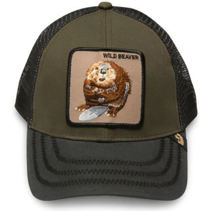 petten-gebogen-groen-snapback-wild-beaver-the-farm-van-goorin-bros petten-gebogen-groen-snapback-wild-beaver-the-farm-van-goorin-bros