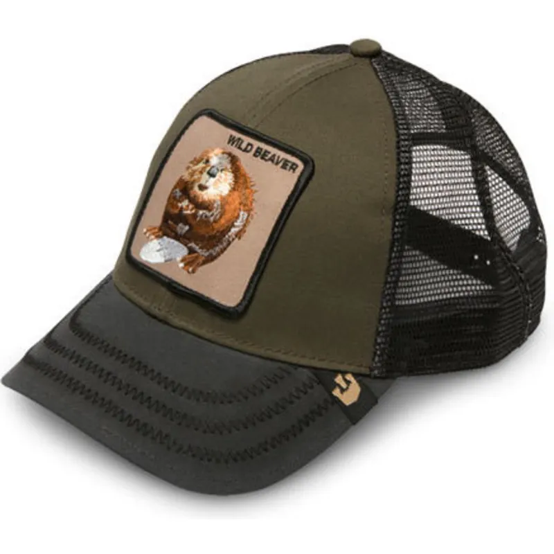 petten-gebogen-groen-snapback-wild-beaver-the-farm-van-goorin-bros petten-gebogen-groen-snapback-wild-beaver-the-farm-van-goorin-bros
