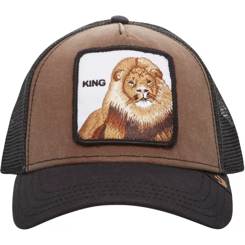 Goorin Bros. Lion Lodge King The Farm Beige Trucker Hat