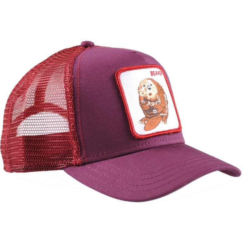 goorin-bros-two-beavers-maroon-trucker-hat