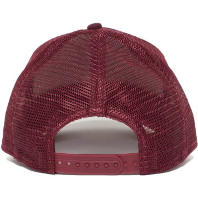 petten-gebogen-rood-snapback-the-farm-van-goorin-bros petten-gebogen-rood-snapback-the-farm-van-goorin-bros