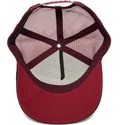 petten-gebogen-rood-snapback-foxy-mama-the-farm-van-goorin-bros