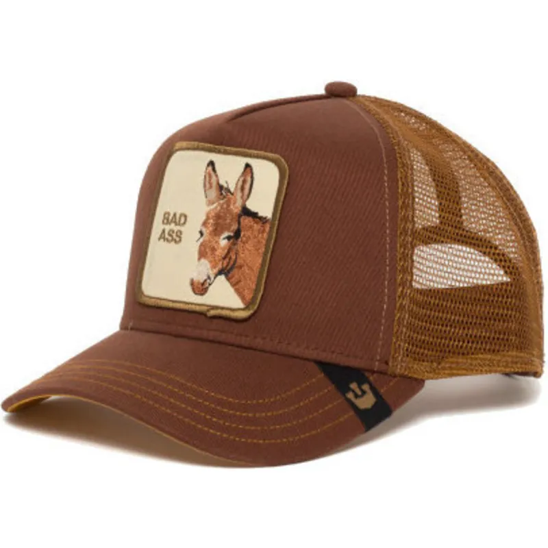 petten-gebogen-bruin-snapback-bad-bad-ass-the-farm-van-goorin-bros