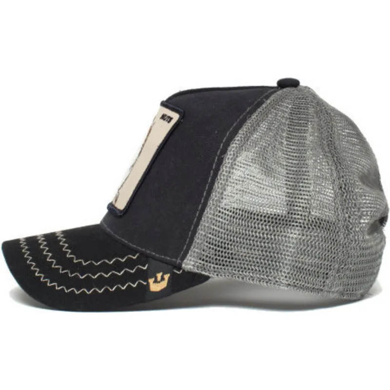 petten-gebogen-marineblauw-snapback-squirrel-master-the-farm-van-goorin-bros petten-gebogen-marineblauw-snapback-squirrel-master-the-farm-van-goorin-bros