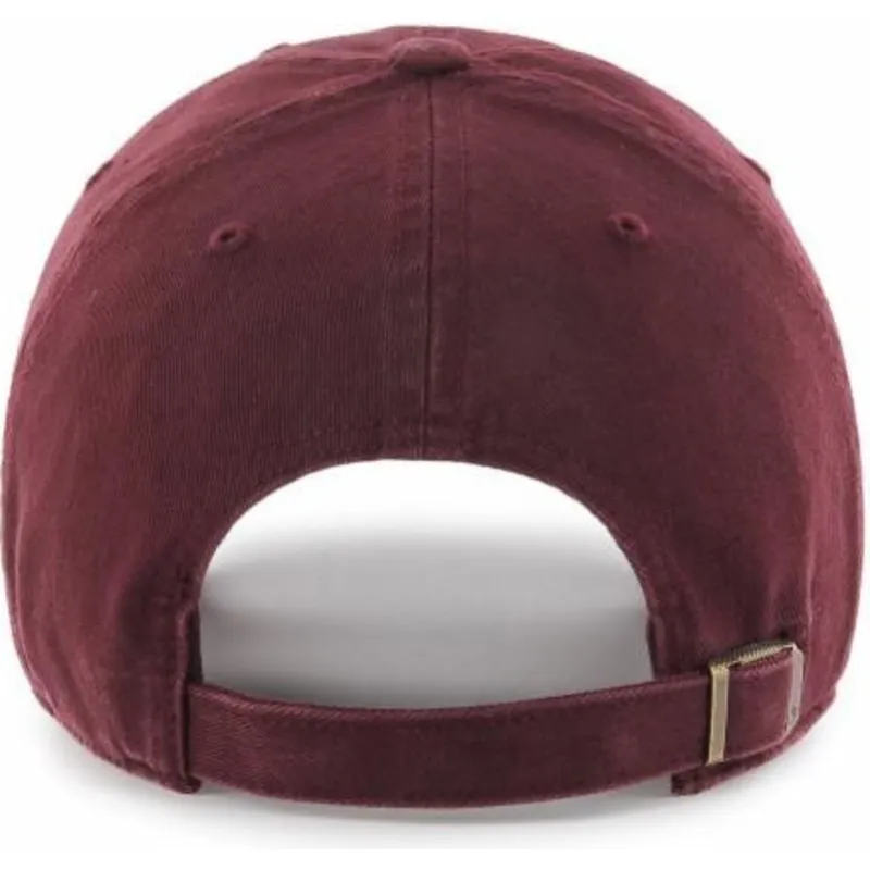 petten-gebogen-rood-verstelbare-band-granate-logos-granates-van-new-york-yankees-mlb-van-47-brand
