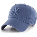 petten-gebogen-blauw-verstelbare-band-van-new-york-yankees-mlb-van-47-brand