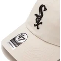 petten-gebogen-creme-verstelbaar-van-chicago-white-sox-mlb-van-47-brand