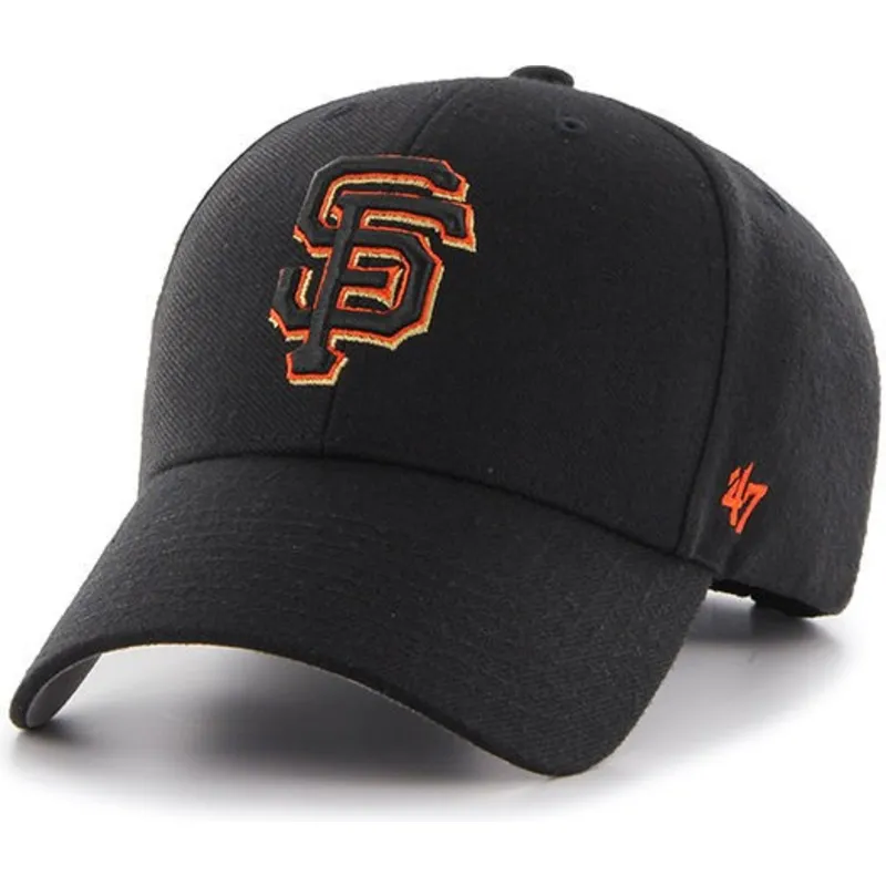 petten-gebogen-zwart-verstelbaar-van-san-francisco-giants-mlb-van-47-brand