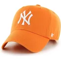 petten-gebogen-oranje-verstelbaar-vibrante-van-new-york-yankees-mlb-van-47-brand