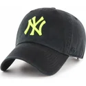 petten-gebogen-zwart-verstelbaar-van-new-york-yankees-mlb-van-47-brand