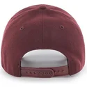 cappellino-visiera-curva-bordeaux-snapback-di-new-york-yankees-mlb-mvp-di-47-brand