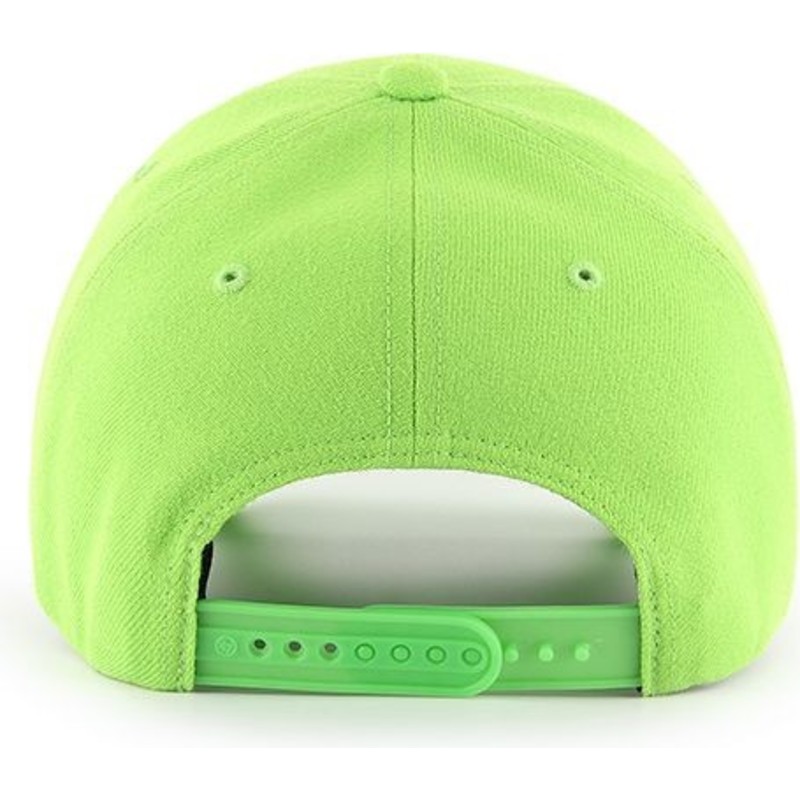 47-brand-curved-brim-new-york-yankees-mlb-mvp-lime-green-snapback-cap