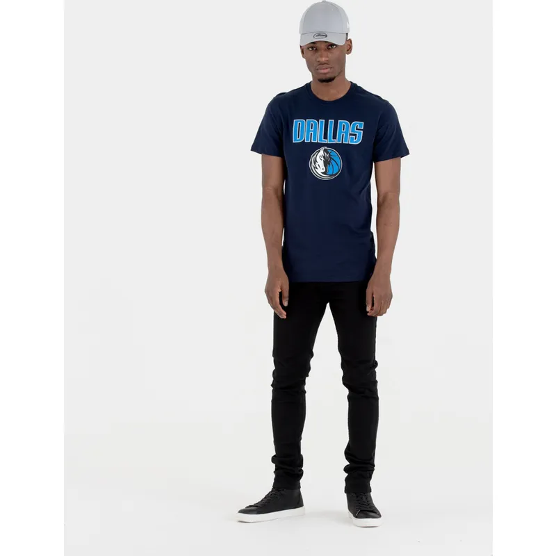 t-shirt-korte-mouw-marineblauw-de-van-dallas-mavericks-nba-van-new-era
