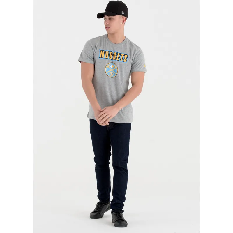 t-shirt-korte-mouw-grijs-de-van-denver-nuggets-nba-van-new-era
