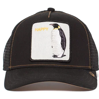 petten-gebogen-zwart-snapback-the-farm-van-goorin-bros