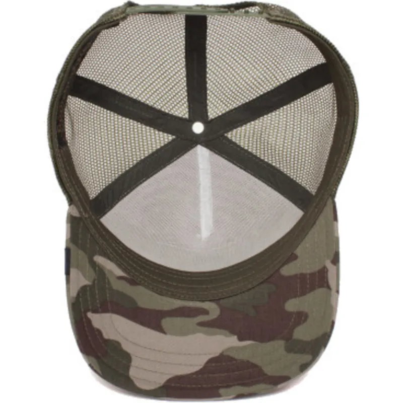 petten-gebogen-camouflage-snapback-butch-the-farm-van-goorin-bros petten-gebogen-camouflage-snapback-butch-the-farm-van-goorin-bros