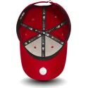 cappellino-visiera-curva-rosso-regolabile-9forty-essential-di-new-york-yankees-mlb-di-new-era