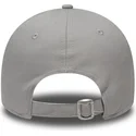 petten-gebogen-grijs-verstelbaar-9forty-essential-van-new-york-yankees-mlb-van-new-era