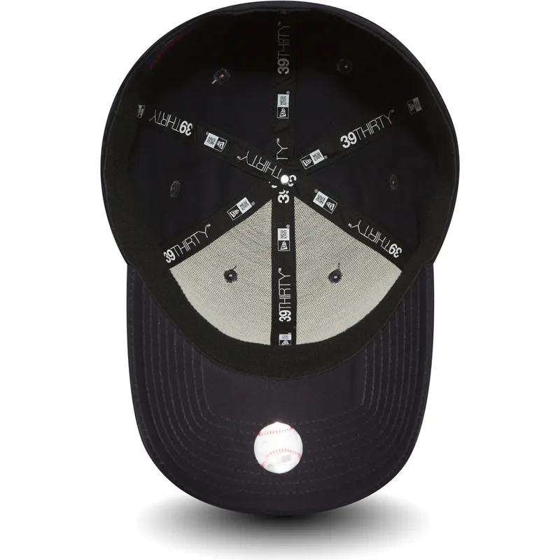 petten-gebogen-marineblauw-fitted-39thirty-classic-van-los-angeles-dodgers-mlb-van-new-era