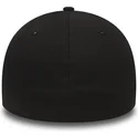 cappellino-visiera-curva-nero-con-logo-nero-aderente-39thirty-classic-di-new-york-yankees-mlb-di-new-era