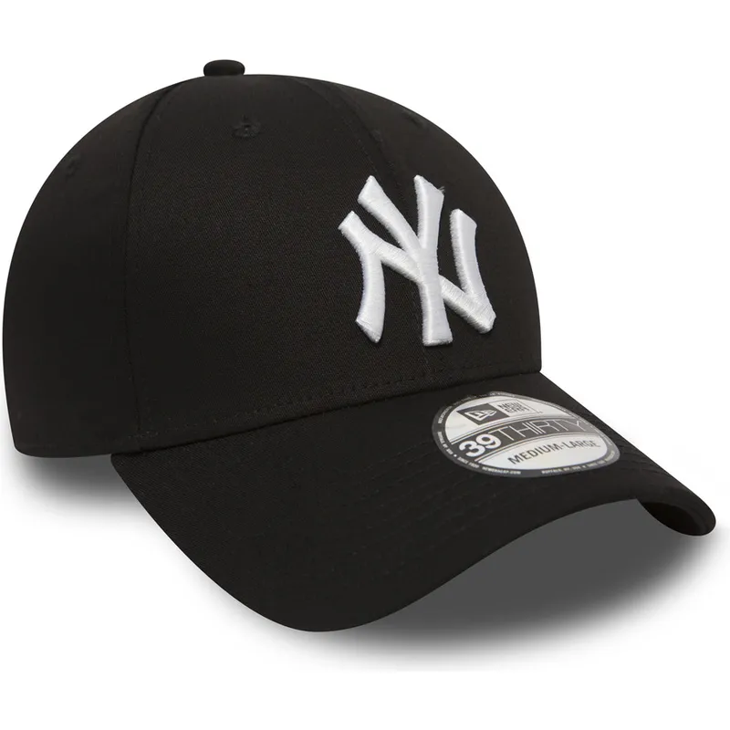 petten-gebogen-zwart-fitted-39thirty-classic-van-new-york-yankees-mlb-van-new-era