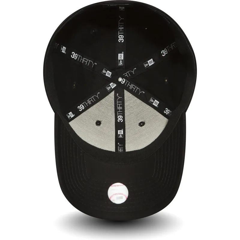 petten-gebogen-zwart-fitted-39thirty-classic-van-new-york-yankees-mlb-van-new-era