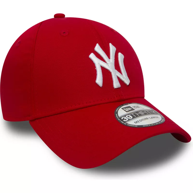 New Era Curved Brim 39THIRTY Classic New York Yankees MLB Red