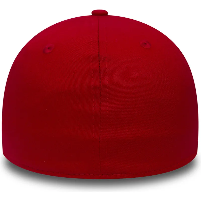 czerwona-dopasowana-czapka-z-zakrzywionym-daszkiem-39thirty-classic-new-york-yankees-mlb-new-era