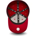 cappellino-visiera-curva-rosso-aderente-39thirty-classic-di-new-york-yankees-mlb-di-new-era