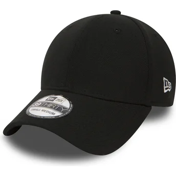 Petten gebogen zwart aangepast 39THIRTY van New Era