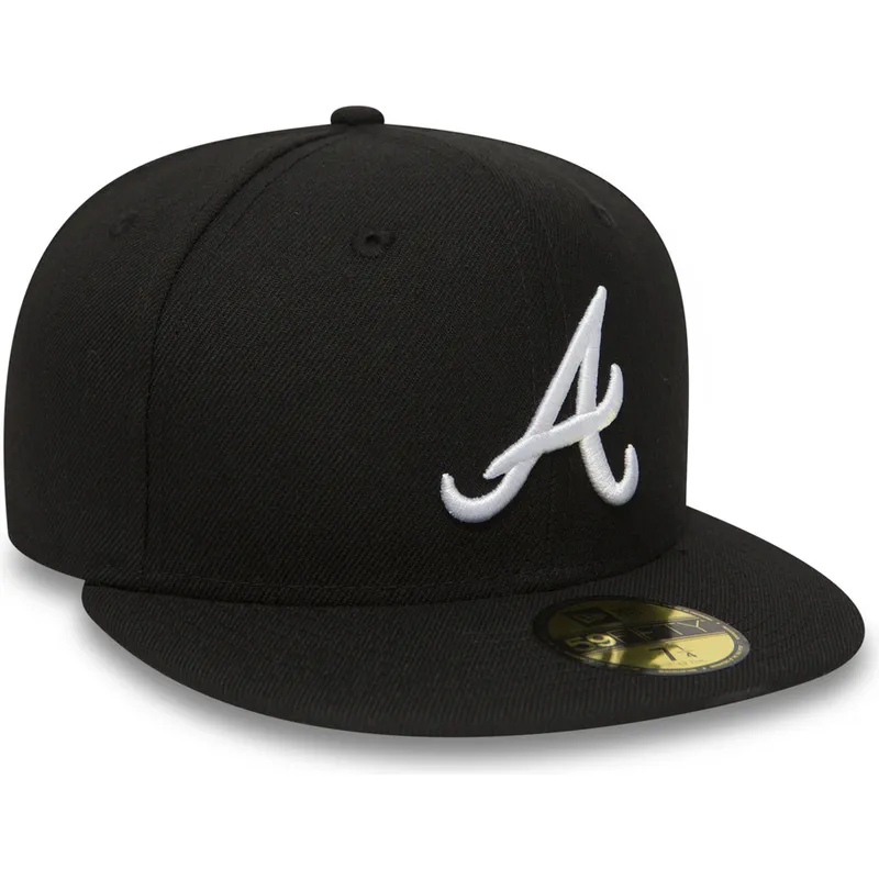 petten-plat-zwart-fitted-59fifty-essential-van-atlanta-braves-mlb-van-new-era petten-plat-zwart-fitted-59fifty-essential-van-atlanta-braves-mlb-van-new-era