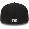 cappellino-visiera-piatta-nero-aderente-59fifty-essential-di-los-angeles-dodgers-mlb-di-new-era