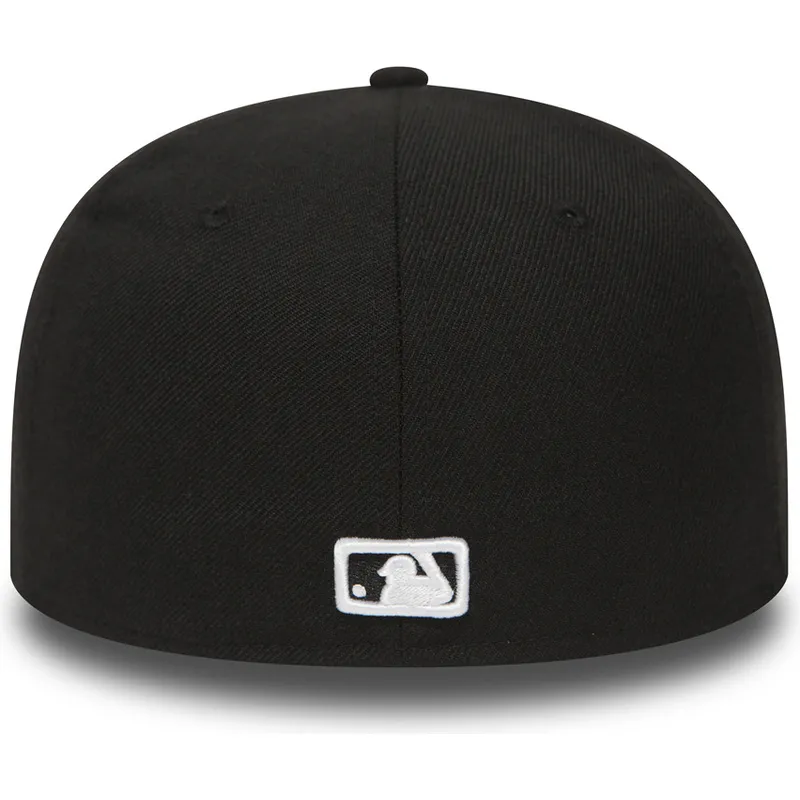 svart-platt-keps-justerad-59fifty-essential-fran-los-angeles-dodgers-mlb-av-new-era