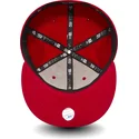 cappellino-visiera-piatta-rosso-aderente-59fifty-essential-di-los-angeles-dodgers-mlb-di-new-era