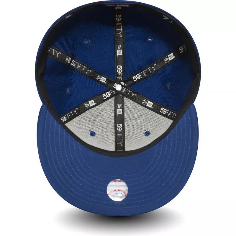 Gorra plana azul ajustada para niño 59FIFTY Essential de New York Yankees  MLB de New Era