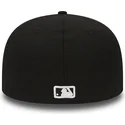 cappellino-visiera-piatta-nero-aderente-59fifty-essential-di-new-york-yankees-mlb-di-new-era