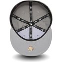 new-era-flat-brim-white-logo9fifty-essential-new-york-yankees-mlb-grey-fitted-cap