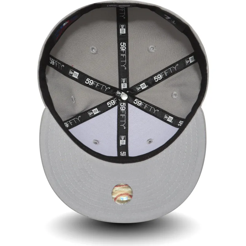 petten-plat-grijs-aangepast-59fifty-essential-van-new-york-yankees-mlb-van-new-era