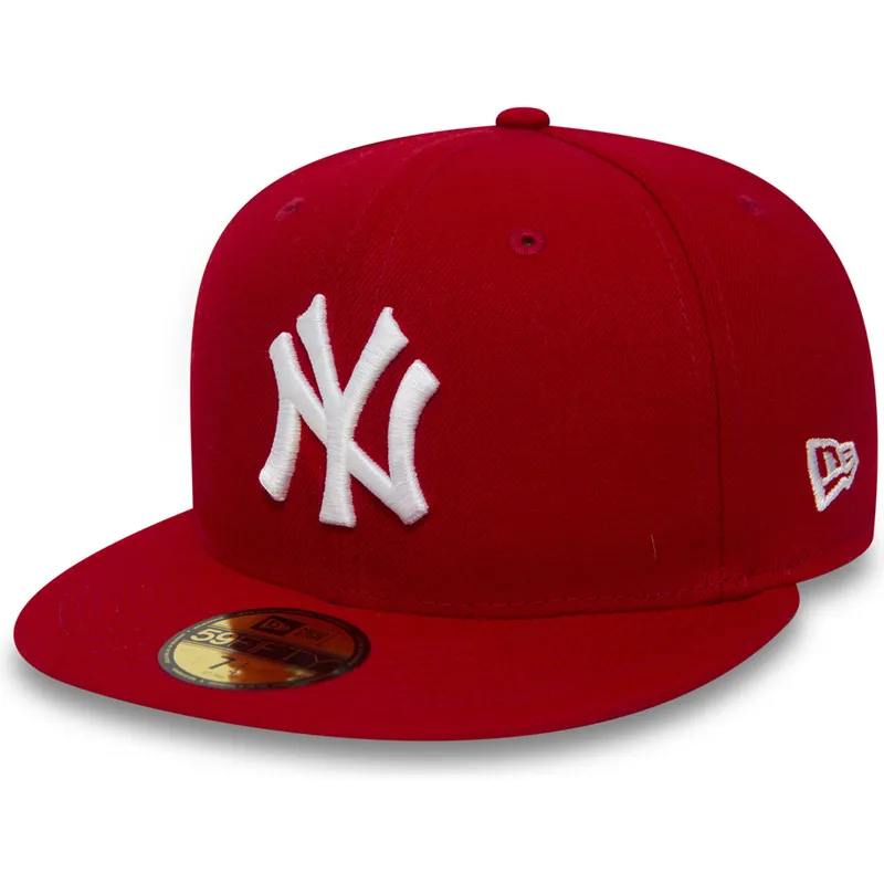 rod-fitted-59fifty-essential-flad-kasket-fra-new-york-yankees-mlb-af-new-era