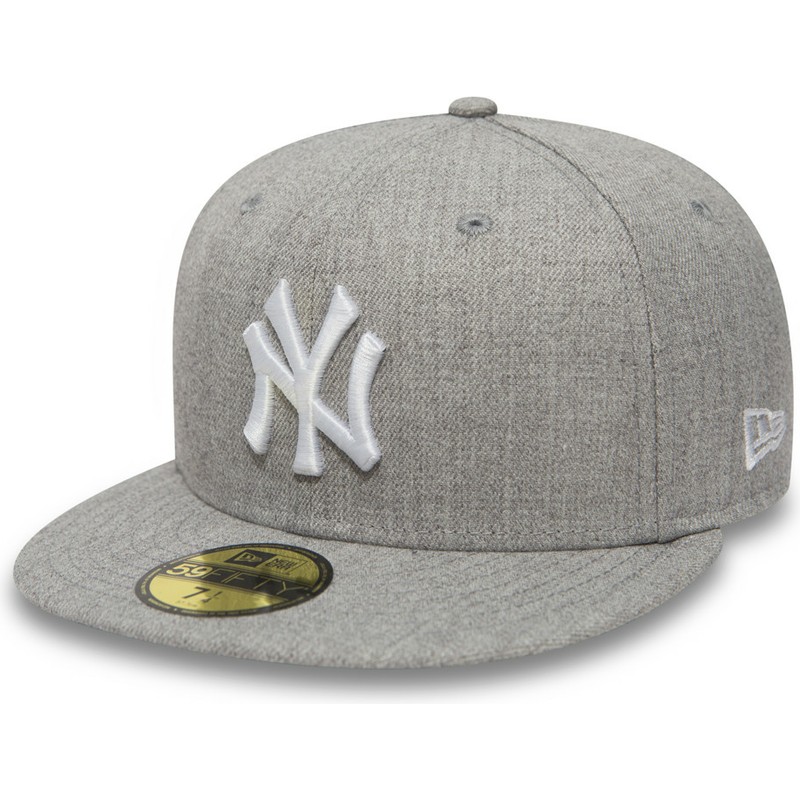 gorra-plana-gris-ajustada-59fifty-essential-de-new-york-yankees-mlb-de-new-era