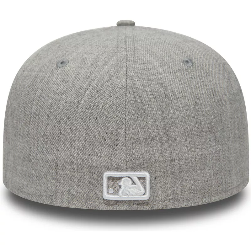 Gorra plana gris ajustada 59FIFTY Essential de New York Yankees MLB de New  Era