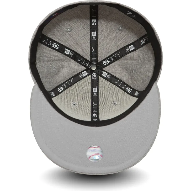 petten-plat-grijs-aangepast-59fifty-essential-van-new-york-yankees-mlb-van-new-era