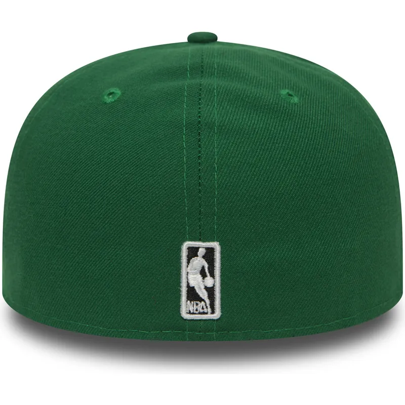 petten-plat-groen-fitted-59fifty-essential-van-boston-celtics-nba-van-new-era