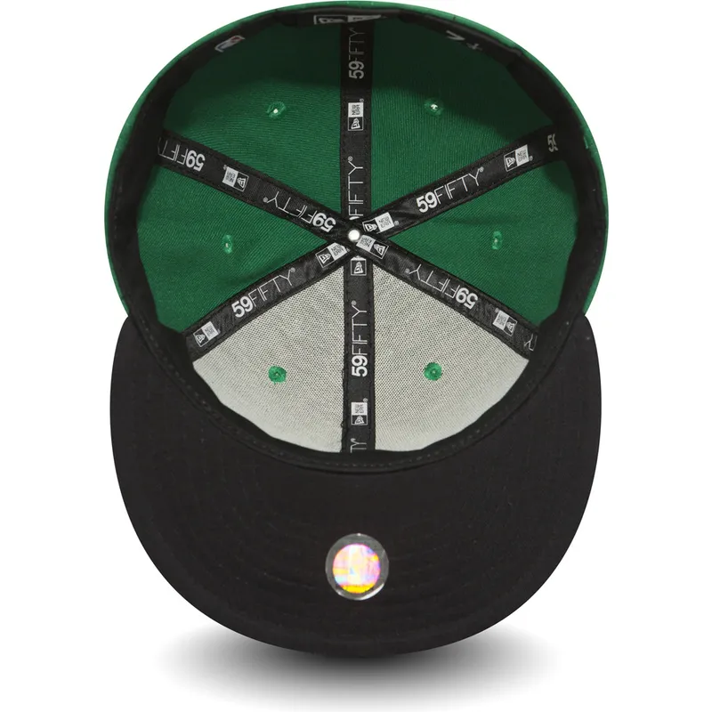 petten-plat-groen-fitted-59fifty-essential-van-boston-celtics-nba-van-new-era