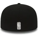 cappellino-visiera-piatta-nero-aderente-59fifty-essential-di-brooklyn-nets-nba-di-new-era