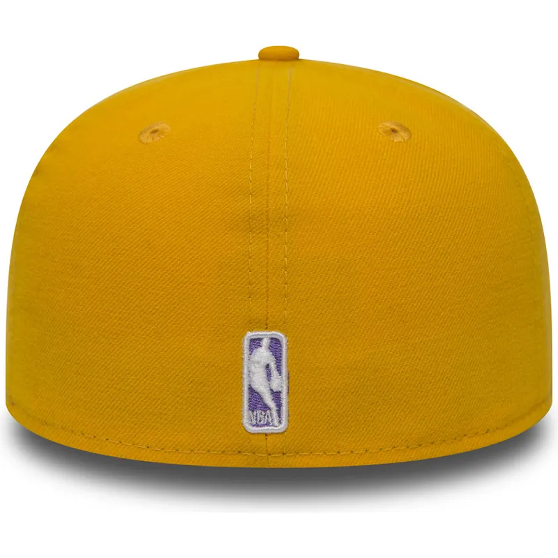 zolta-dopasowana-czapka-z-daszkiem-59fifty-essential-los-angeles-lakers-nba-new-era