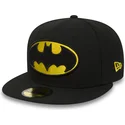 new-era-flat-brim-59fifty-batman-character-essential-warner-bros-fitted-cap-schwarz