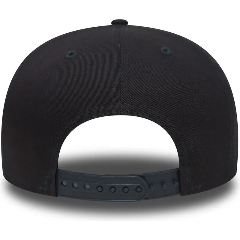 petten-plat-marineblauw-snapback-ajustable-9fifty-essential-van-new-york-yankees-mlb-van-new-era